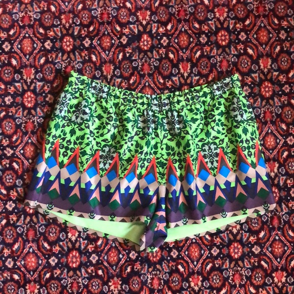 NWT J.Crew 100% Silk Gemstone Shorts - Picture 2 of 8